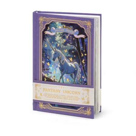 ARGUS Kouzelný zápisník B6 linka, pevná vazba, Fantasy Unicorn 4 14210004