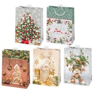 ARGUS Dárková papírová taška (34.5 x 48 cm) mix 10 ks 08939102h