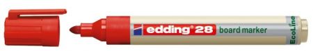 Popisovac na bílé tabule  Ecoline EDDING 28 cervená