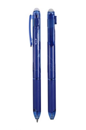 Gelové pero CONCORDE Trix Click II gumovatelné, modré