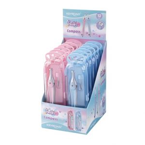 Kružítko KEYROAD Pastel, krabicka, asort