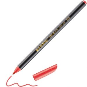 Fixy EDDING 1200, trpytive cervené