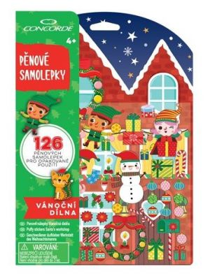 Penové samolepky CONCORDE Vánocní dílna