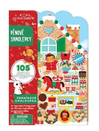 Penové samolepky CONCORDE Perníková chaloupka