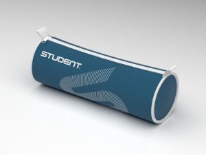 Penál ICO Student, petrolejový