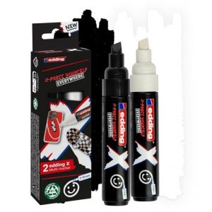 Multimarker X EDDING 6900/2, cerná a bílá