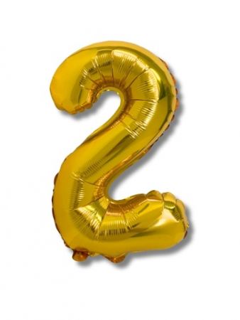 Balónek CONCORDE fóliový 40cm, c.2, zlatá