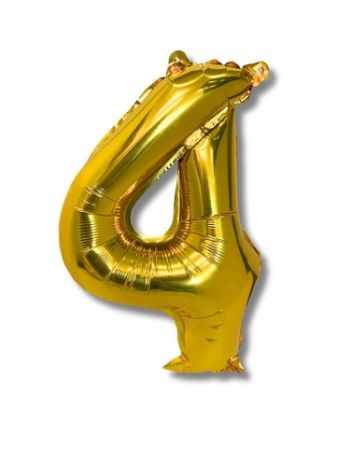 Balónek CONCORDE fóliový 40cm, c.4, zlatá