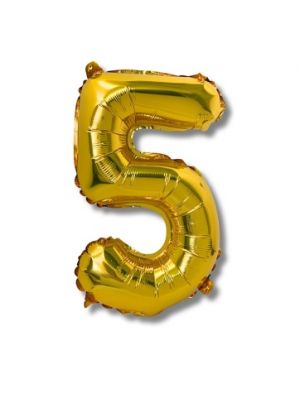 Balónek CONCORDE fóliový 40cm, c.5, zlatá