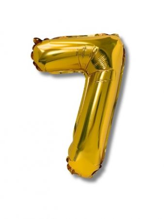 Balónek CONCORDE fóliový 40cm, c.7, zlatá
