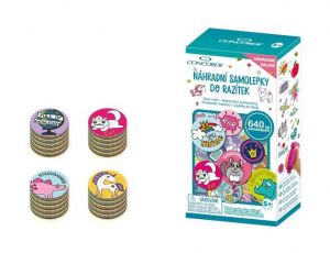 Náhradní samolepky CONCORDE do razítek, asort