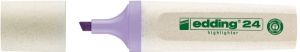 Zvýraznovac EDDING 24 EcoLine, pastelove fialový
