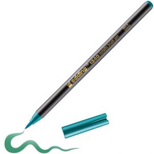 Štetcový popisovac EDDING 1340, metalicky zelený