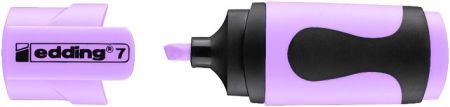 Zvýraznovac EDDING mini 7, pastelove fialový