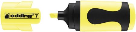 Zvýraznovac EDDING mini 7, pastelove žlutý