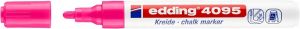 Krídový popisovac EDDING 4095, neon ružový