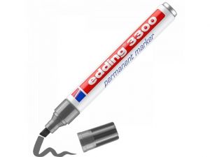 Permanentní popisovac EDDING 3300 šedý