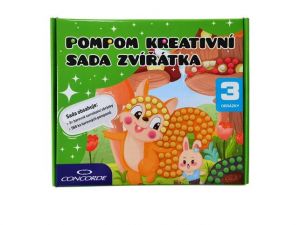 Pompom kreativní sada CONCORDE Zvírátka