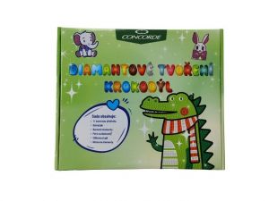 Diamantové tvorení CONCORDE Krokodýl