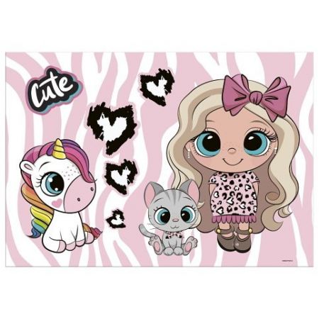 Modelovací podložka 49,5 x 34,5 cm Best Friends