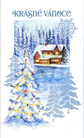 Vánoční přání "Krásné Vánoce"
