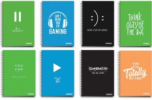 Bloček se spirálou A6 Neon