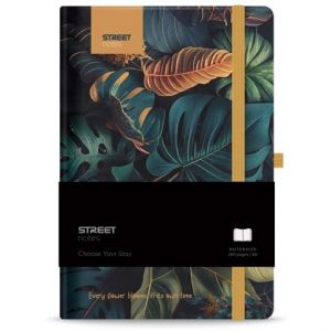 Blok FLOWERS Garden A6 linka s gumou