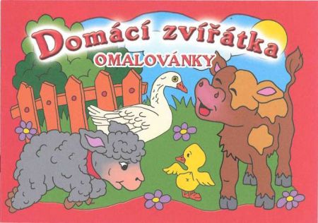 Omalovánky A5 Domácí zvířátka