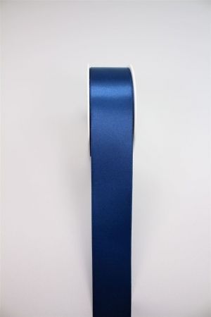 Stuha saténová 15 mm 25 m - modrá tmavá