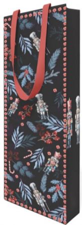 Vánoční papírová taška Anna Style TP6 251 láhev