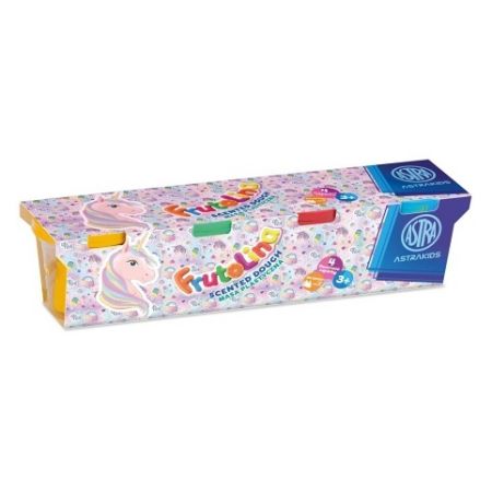 ASTRAFUN modelovací hmota 4x100g Frutolina Unicorn
