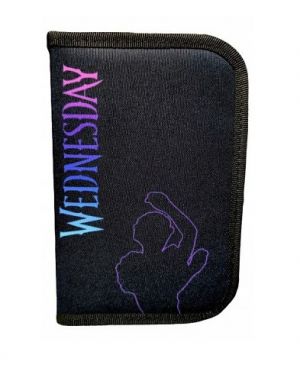 Penál 1 zip Wednesday  - prázdný