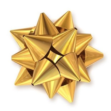 Rozeta 5 cm 12 ks ROZ-50 zlatá