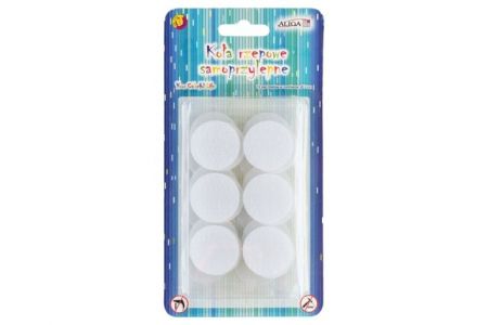 Suché zipy kolečka 3 cm samolepící 12 ks