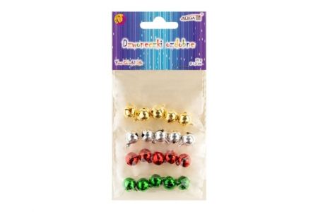 Rolničky MIX barev 1,2 cm 20 ks