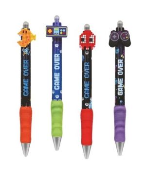 Gumovací pero Colorino GAME s gumovým úchopem