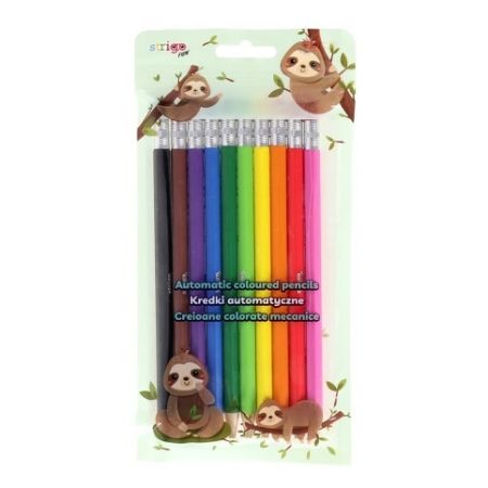 Mechanické pastelky 10 barev STRIGO