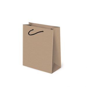 Papírová taška EKO HNĚDÁ PWM střední