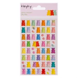 Samolepky KLEYKY "gumoví medvídci"