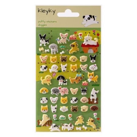 Samolepky KLEYKY "štěňata"