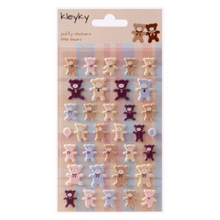 Samolepky KLEYKY "méďové"