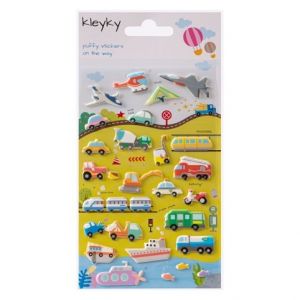 Samolepky KLEYKY "dopravní prostředky"