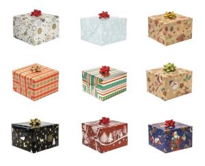 Vánoční dárkový papír P5