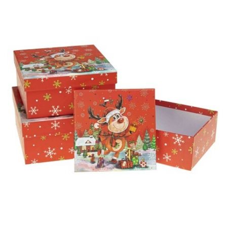 Dárkové krabice sada 3 ks 22039-KW-3D