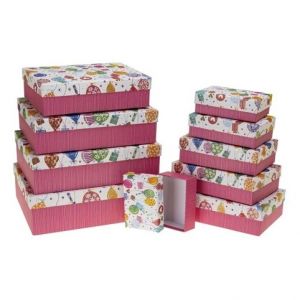 Dárkové krabice sada 25001 10 ks