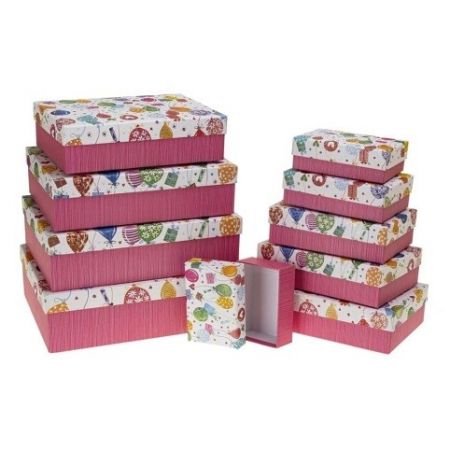 Dárkové krabice sada 25001 10 ks