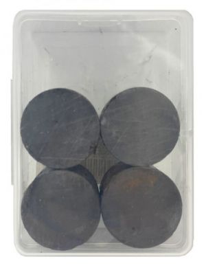Magnety černé 30 mm 20 ks