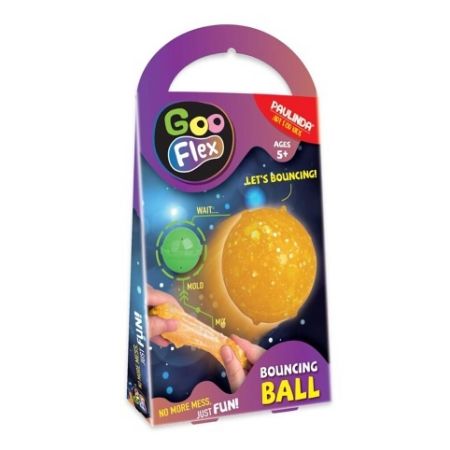 PAULINDA Magic Goo Flex kaučukový míček žlutý