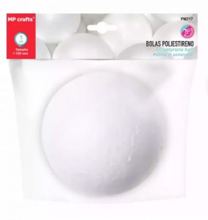 Polystyrénové koule 12 cm 1 ks