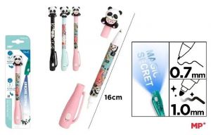 Propiska Secret Pen 2 in 1 na blistru s pandou